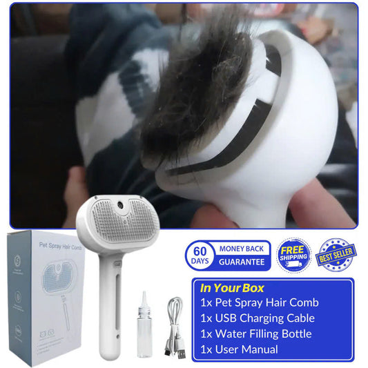 Pet Spray Hair Comb