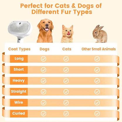 Pet Spray Hair Comb