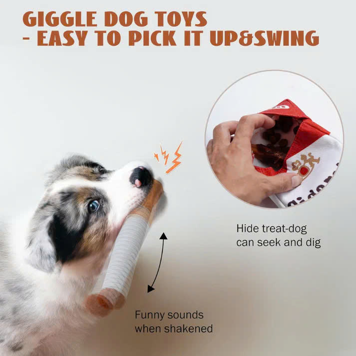 Interactive Cigarette Dog Toy