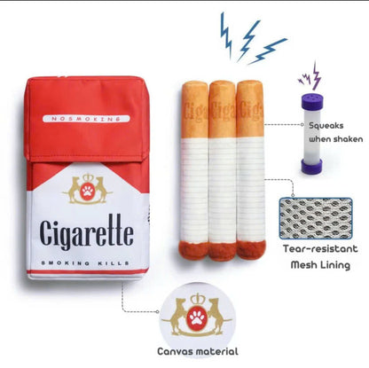 Interactive Cigarette Dog Toy