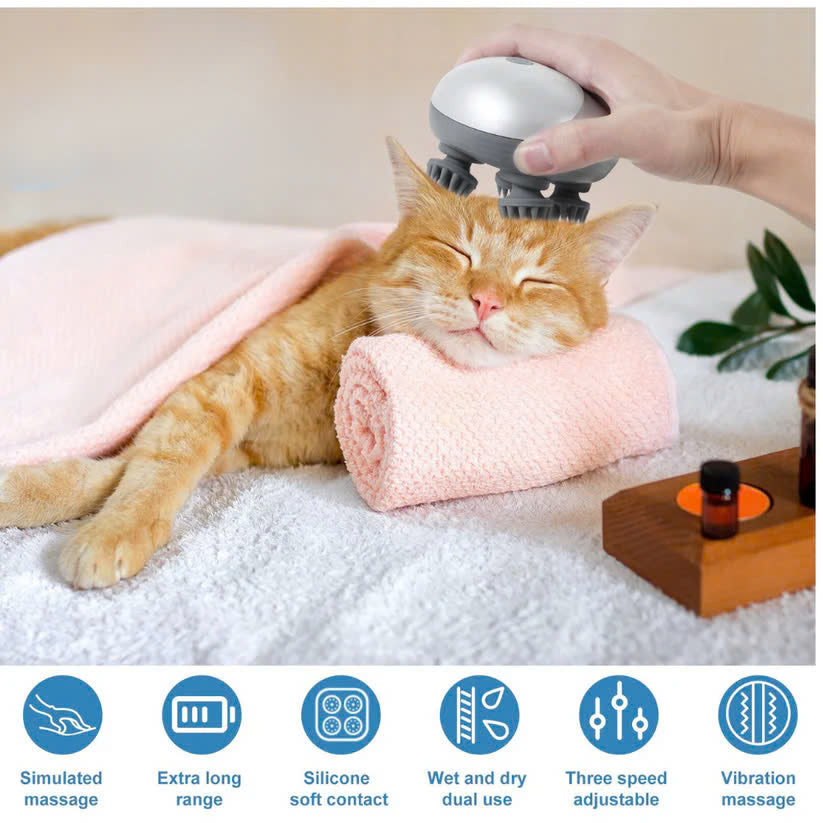 Pet Head Massager
