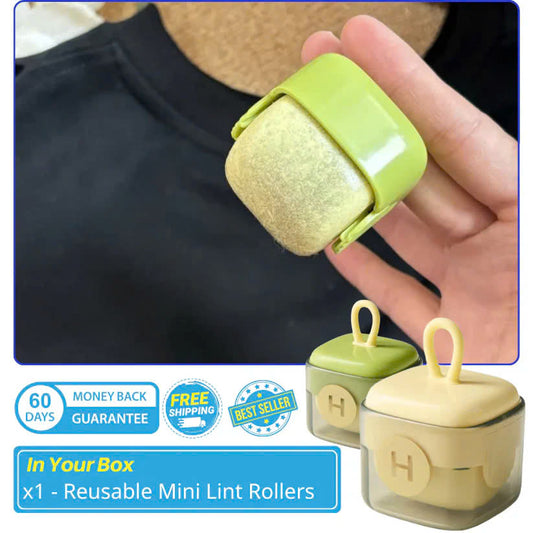 Reusable Mini Lint Rollers